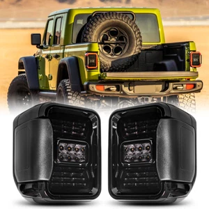 Luces de freno traseras LED ahumadas para Jeep Gladiator JT 2020-23 reemplazar lámpara original - Imagen 1 de 19