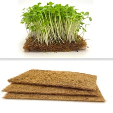 Microgreen Coconut Coir Husk Fibre Natural Biodegradable Mats