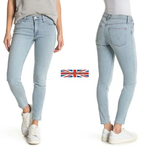 HUDSON NUEVOS CON ETIQUETAS $195 NATALIE TIRO MEDIO SÚPER AJUSTADOS TOBILLO ABILENE JEANS. Talla 26 - Imagen 1 de 12