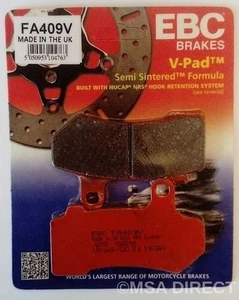 EBC V-Pad REAR Brake Pads Fits HARLEY DAVIDSON FLHX STREET GLIDE (2008 to 2023) - Picture 1 of 2