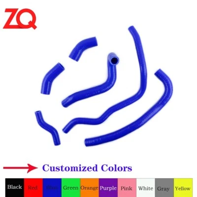 For 1985-2007 YAMAHA Vmax 1200 VMX1200 Blue Silicone Radiator Hose Coolant Pipe - Изображение 1 из 4