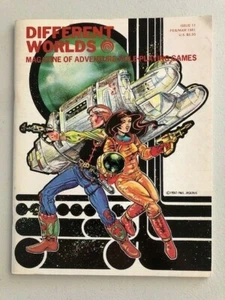 Different Worlds RPG Magazine Issue #11 Chaosium 1981 Runequest Traveller Hobbit - Imagen 1 de 1