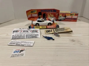 Corgi 336 James Bond Toyota Celica. Instructions, Missiles, Custom Box & inner ? - Picture 1 of 15
