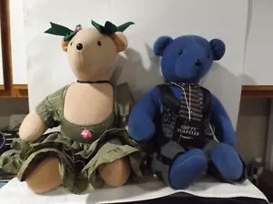 Scarlett O'Beara & Rhett Beartler by North American Bear Co. Vintage Rare - Picture 1 of 9