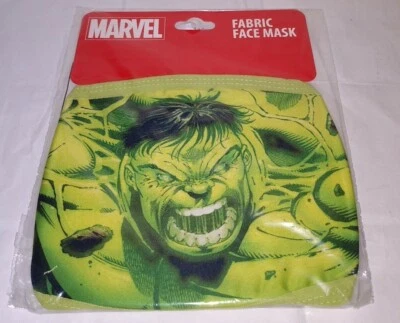 Marvel Comics The Incredible Hulk Adult Fabric Faceguard Mask - Image 1 of 3