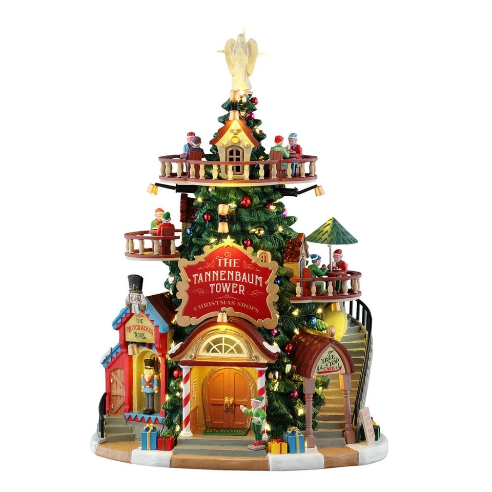 La Tour Tannenbaum Magasins De Noël B/O 4.5V – Lemax Cod. 55311 - Photo 1/1