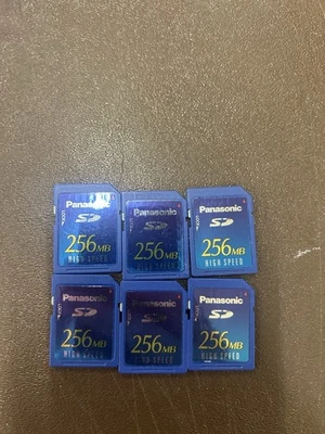 Panasonic 256MB SD Memory Card HIGH SPEED - ONE PER PURCHASE - Image 1 of 2