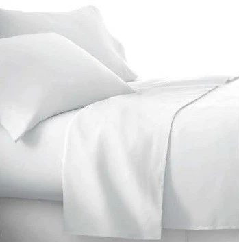 ALLIANCE King Hotel Pillowcase Cotton Rich Percale White | Bnb Supplies