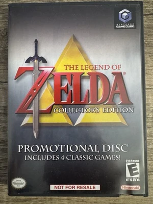 Zelda Collector’s Edition Nintendo GameCube CIB Promo Disc Complete & Tested GCN - Image 1 of 4