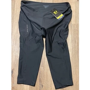 NWT Pearl Izumi Womens Levitate Sugar 21 inch Cycling Crop Pants Black XXXL - Picture 1 of 9