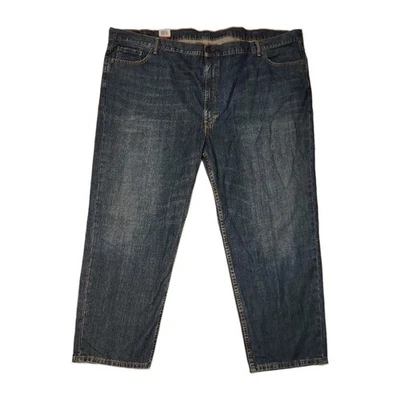 NEW Levi's 550 Men Big & Tall Denim Jeans Sits @ Waist Relaxed Tapered Leg 54x30 - Image 1 of 4