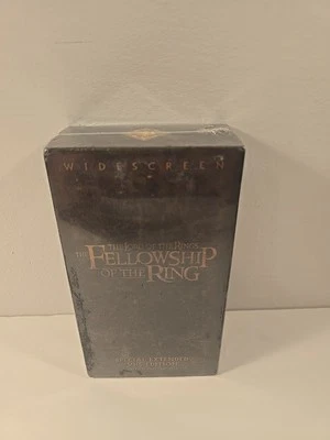 The Lord of the Rings: The Fellowship of the Ring (VHS 2-Tape Set) Sealed - Image 1 of 4