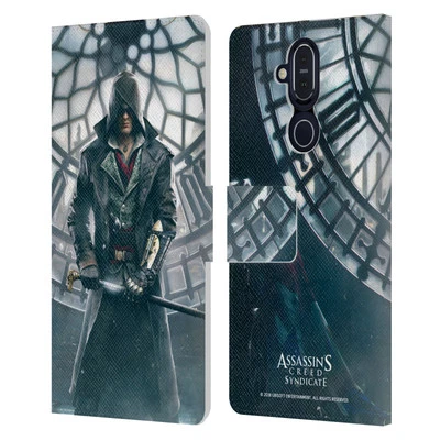 OFFICIAL ASSASSIN'S CREED SYNDICATE KEY ART LEATHER BOOK CASE FOR NOKIA PHONES - Image 1 of 4