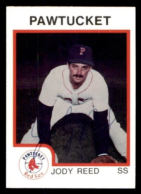 1987 ProCards Baseball #56 Jody Reed Signed Autograph (no COA) - Image 1 of 2