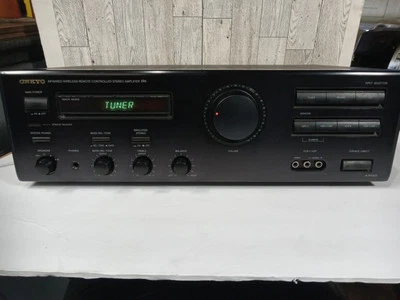 Vintage Onkyo Receiver A-RV401 Integrated Stereo Amplifier Tested & Works - Image 1 of 4