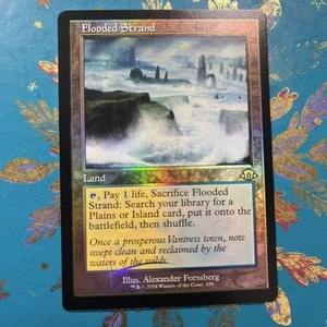 Mtg Flooded Strand Old Frame Foil English - Picture 1 of 1
