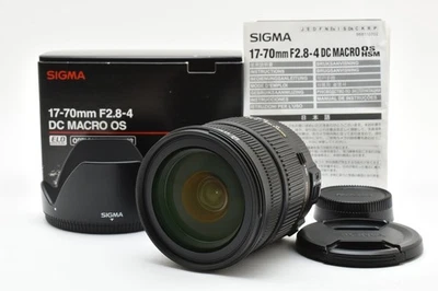 【Near Mint】 Sigma 17-70mm f/2.8-4 DC Macro OS HSM Lens for Nikon from japan #298 - Image 1 of 4