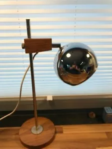 alte Schreibtischlampe 60-70er Jahre Fa. Temde, Made in Germany - Bild 1 von 10