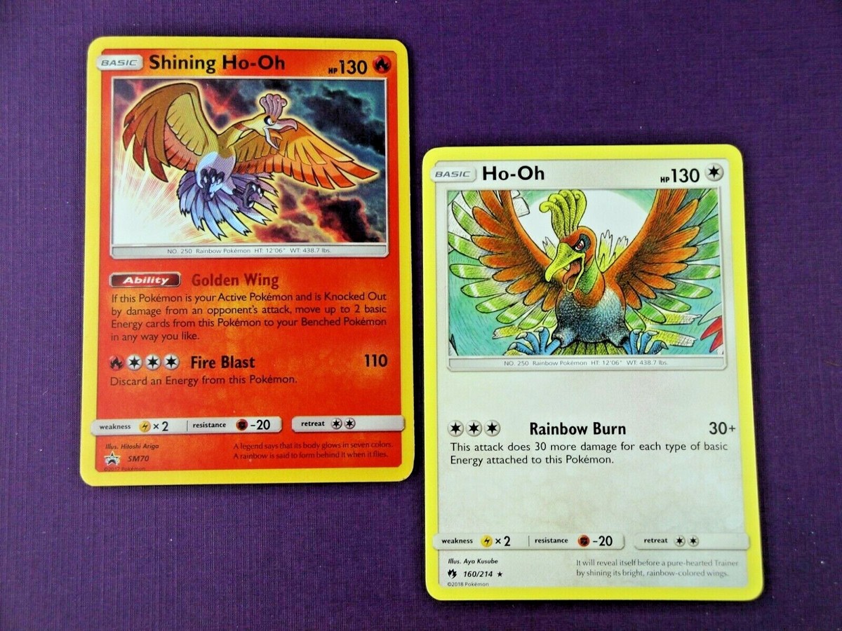 Shining Ho-Oh 英語版 Shining Ho-Oh - SM70 - SM Black Star Promos : Amazon.ca