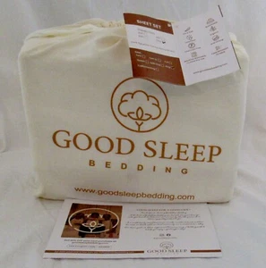 Egyptian Cotton 1000 Thread Count King Ivory Solid Fitted Sheet Set 4 Piece Set - Picture 1 of 4