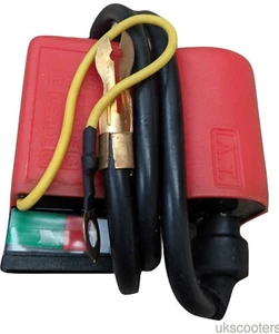 ukscooters LAMBRETTA VESPA 12V UNIDAD CDI BOBINA ELECTRÓNICA ROJA (el color puede variar) - Imagen 1 de 2