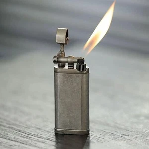 Encendedor de tubería ZORRO vintage - metal gas butano, recargable, edición limitada - Imagen 1 de 12