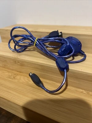 Intec Blue Multi-Player Link Cable for Game Boy Advance GBA SP 3 Players - Image 1 of 4