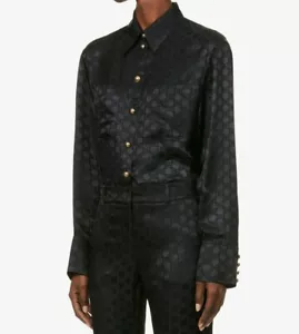 BALMAIN jacquard-woven shirt. UK 16 / US 12. Rrp £1250.00. BNWT - Picture 1 of 11