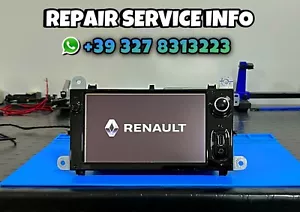 LAN5210WR1 RIPARAZIONE RADIO RENAULT CLIO CAPTUR LOGO BLOCCATO GARANZIA 1 ANNO - Imagen 1 de 2