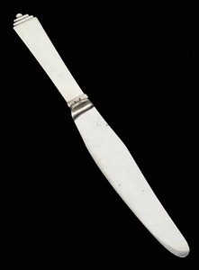 GEORG JENSEN STERLING SILVER PYRAMID 7 3/4" LUNCH KNIFE "PLEASE READ COMMENT*" - Picture 1 of 5