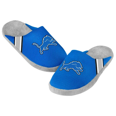 Detroit Lions Youth Jersey Mesh SLIDE SLIPPERS New - FREE U.S.A. SHIPPING Cover