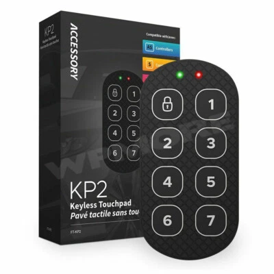 Compustar Firstech FT-KP2 Keyless Pin 4th Generation Touchpad w/ 7 Digits KP2 - Image 1 of 4