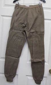 USGI Polypro Pantaloni Cassetti Meteo Freddo ECWCS Termici Esercito Marrone Medium NOS - Foto 1 di 9