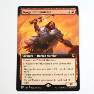MTG Rare - Kargan Intimidator - 347 - Zendikar Rising - Extended Art - Human - Bild 1 von 1