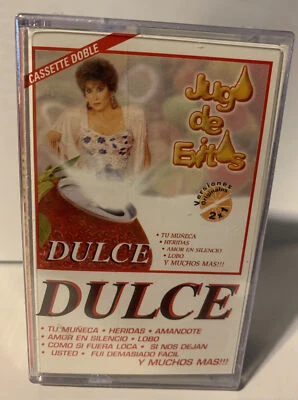 DULCE Jugo De Exitos 2 Cassette Tapes NEW Yuri Amanda Miguel Daniela Romo RARE - Image 1 of 3