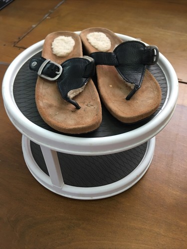 Sandali donna UGG. tacco nero 1" misura 8 a450