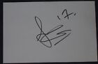 James O'Connor signed football index card (Derby)