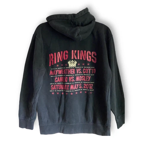 Ring Kings Black Hoodie Sweatshirt Floyd Mayweather Vs Cotto Canelo Mosley 2012 Cover