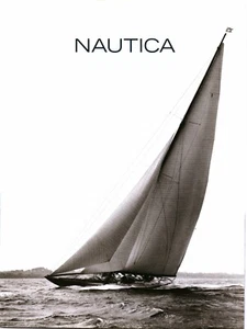 2001  PRINT AD - NAUTICA 8 PAGE CLOTHING FASHION AD - SAILBOATS WATER NAUTICA - Picture 1 of 8
