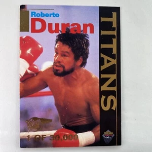 1995 Signature Rookies Tetrad Roberto Duran 1 of 30,000 2 Titans #T1 - Picture 1 of 2