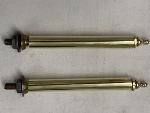 2 PILLARS (POSTS) FOR KUNDO 400 DAY ANNIVERSARY "miniature" CLOCK, USED - Picture 1 of 4