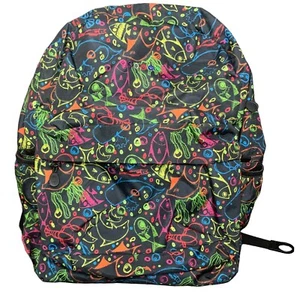 J World Oz Campus JW-100 Doodle Rucksack schwarz Tasche Neu mit Etikett Marine Meer Ozean Leben - Bild 1 von 10