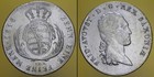 GERMANY SAXONIA 1816 TALER THALER ZEHN EINE FEINE MARK  ARGENTO (cod.G.154)