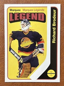 2014-15 O-Pee-Chee Marquee Legend Retro Richard Brodeur #595