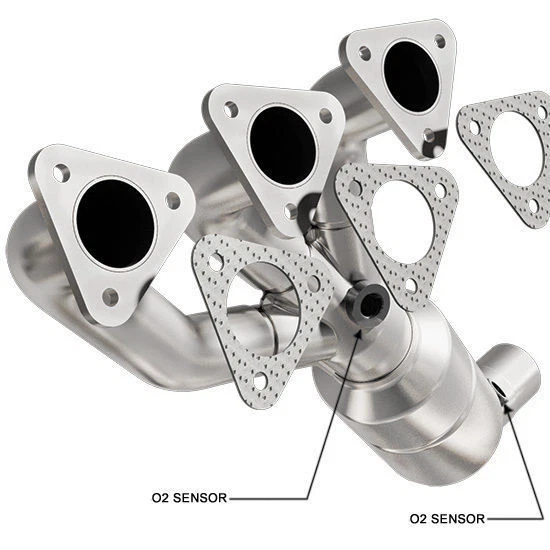 2001-2006 BMW M3 3.2L Manifold Rear Magnaflow Direct-Fit Catalytic Converter CAT - Image 1 of 1