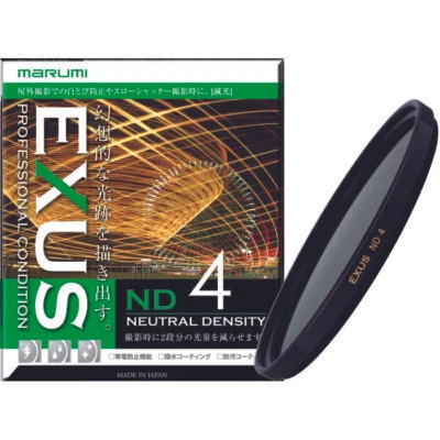 New MARUMI EXUS ND4 62mm Neutral Density Lens Filter 2 Stops - Image 1 of 2