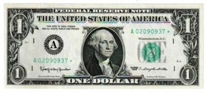 1963 Crisp Uncirculated Star Note⭐The First Green Back! - Picture 1 of 2