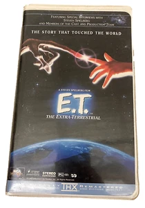E.T., The Extra Terrestrial (1982), VHS Movie, MCA Clamshell Release (1996) - Picture 1 of 3