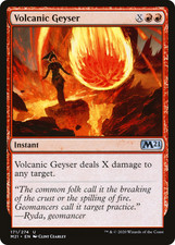 VOLCANIC GEYSER ~mtg NM-M M2Core 202Unc x4