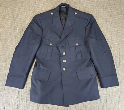 Chaqueta Militar Navy American Craftsman Patriot Botones Plateados 42 Uniforme Corto Foto 1 de 4